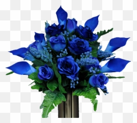 Flowers For Cemeteries Inc - Funeral Flowers Dark Blue Png,Calla Lily Png