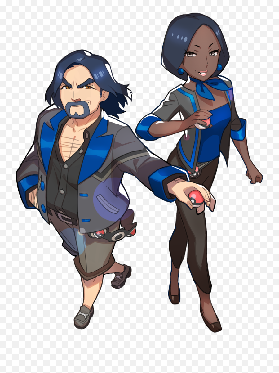 Veteran Duo Trainer Class - Bulbapedia The Community Pokemon Sun And Moon Veteran Png,Veteran Png