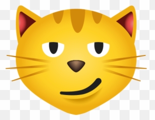 Cat With Wry Smile Icon - Free Download Png And Vector Happy,Cat Emoji Png