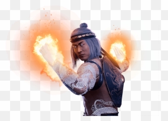 Mortal Kombat 11 - Fire God Liu Kang png