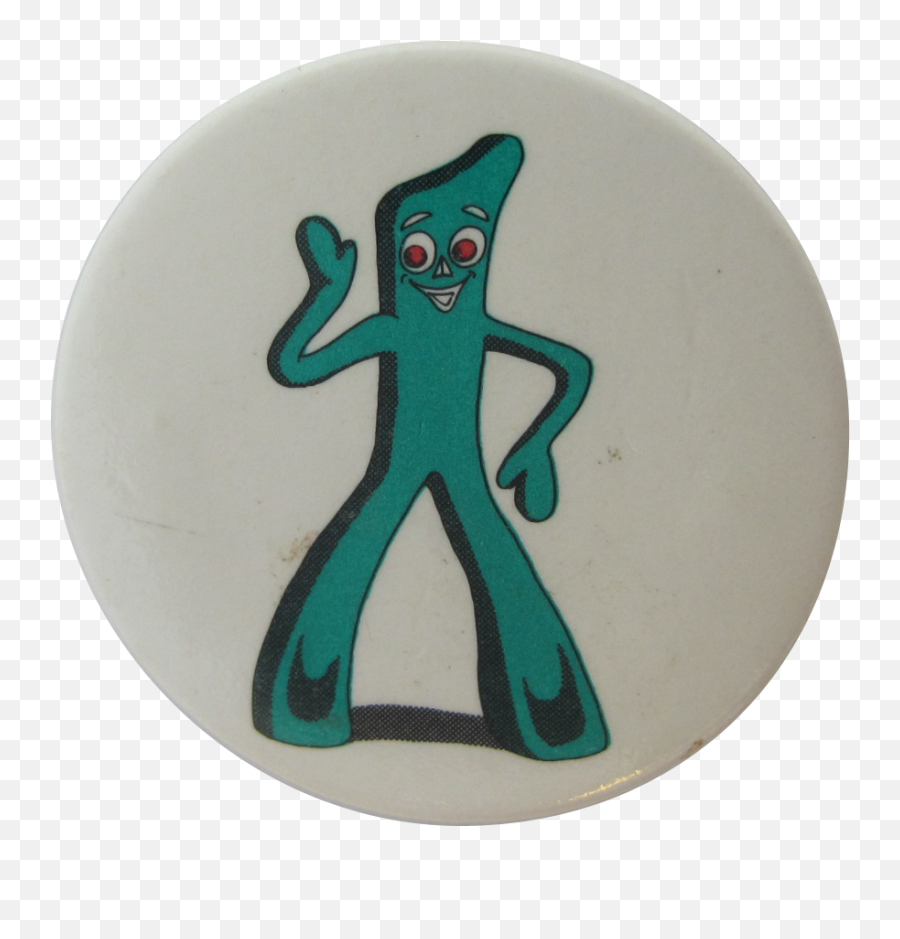 Gumby Busy Beaver Button Museum Buttons - Fictional Character Png,Gumby Png