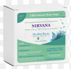 Heavenly Hemp Nirvana Cbd Bar Soap Coa Healthy Roots - Skin Care Png,Soap Png