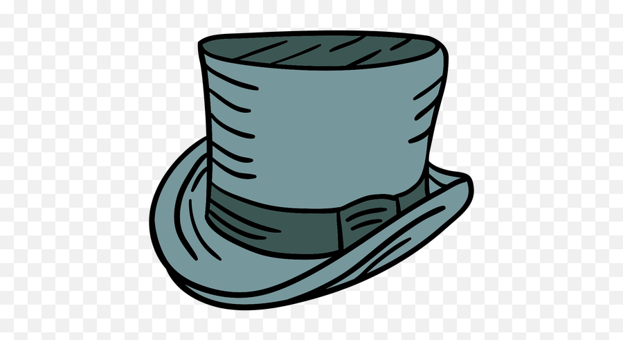 Vintage Men Top Hat Illustration - Transparent Png U0026 Svg Costume Hat,Transparent Top Hat