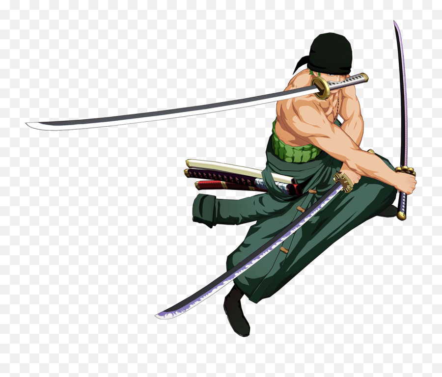 Download HD One Piece Zoro Png Hd - Zoro One Piece Png Transparent PNG  Image 