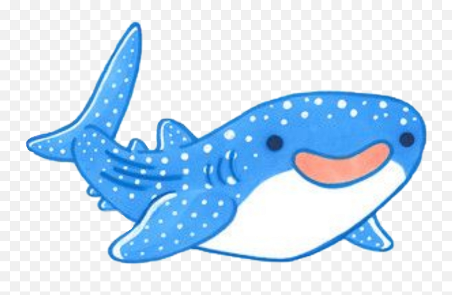 Download Cartoon Sticker - Transparent Whale Shark Clipart Png,Whale Shark Png