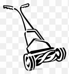 Push Lawnmower Royalty Free Vector Clip - Clipart Push Lawn Mower Svg Png,Lawnmower Png
