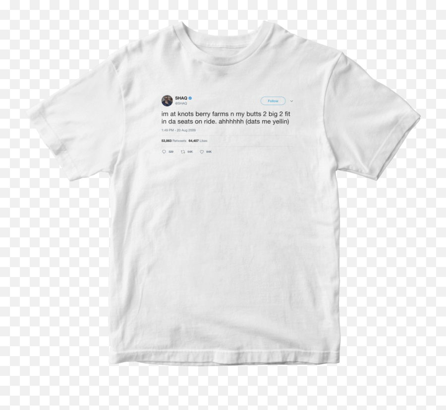 Shaquille Ou0027neal - Kanye West T Shirt Twitter Png,Shaquille O'neal Png