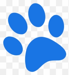 Blues Clues Png - Dog Paw Clipart Light
