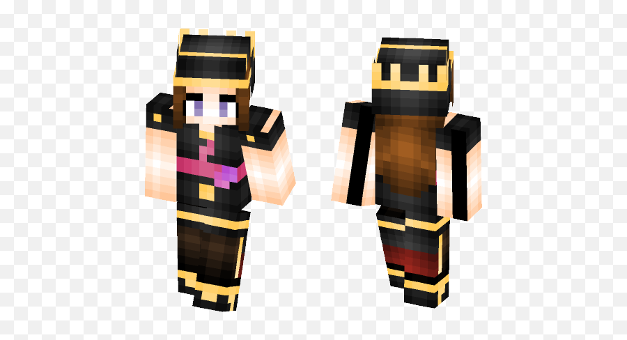 Download Chacha Fategrand Order Minecraft Skin For Free - Minecraft Skin Boy Maid Png,Fate Grand Order Logo