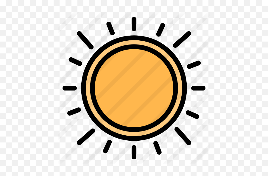 Sun - Free Nature Icons Simple Sun Black And White Png,Sun Icon Transparent