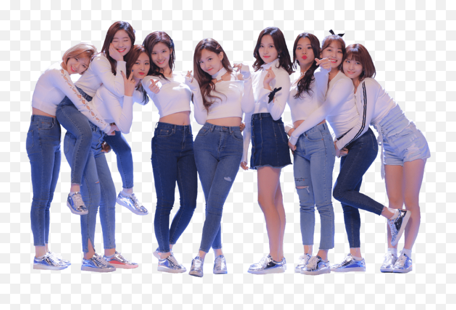 Twice Png Image - Twice Group Photo Png,Twice Transparent