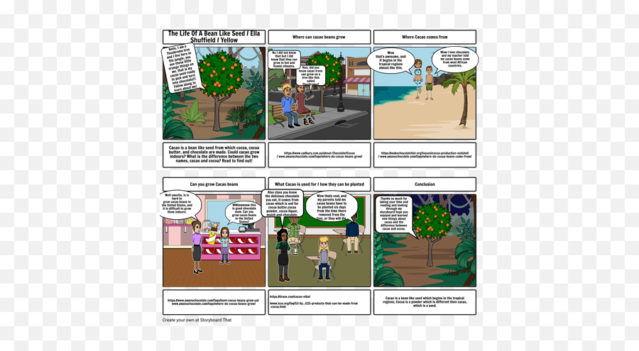 Download The Life Of A Beanlike Seed - Storyboard Png Image For Adult,Seed Of Life Png