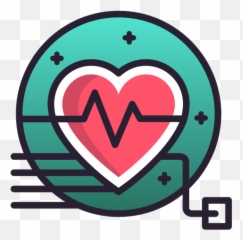 Download Vector - Heart beat no sh Icon Vectorpicker Icono De Frecuencia Cardiaca png