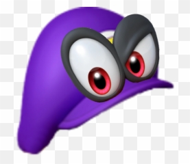 Waluigi Hat Transparent - Png