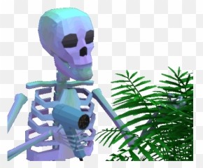 Gif Skeleton Transparent Hair Dryer - Aesthetic png