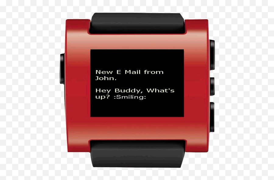 Pebble Custom Notifier - Watch Strap Png,Custom Buddy Icon