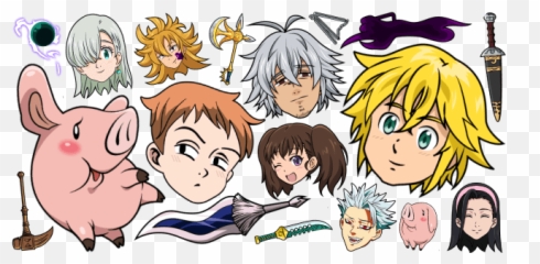 The Seven Deadly Sins Cursor Collection - Custom Cursor Nanatsu No Taizai Png,Escanor Icon