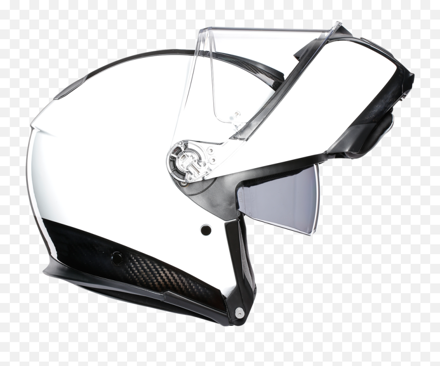 Agv Sportmodular Mono Matte Carbon White Helmet - Agv Sportmodular Carbon White Png,Icon Airmada Shell Sizes