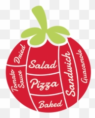 Tomato Dried Salad Pizza Baked Sandwich Guacamole - Fresh png