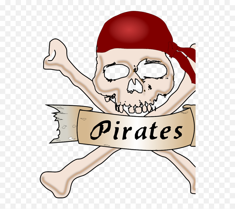 Pirate Skull Svg Vector Clip Art - Svg Clipart Pirate Real Clip Art Free Png,Icon Scull