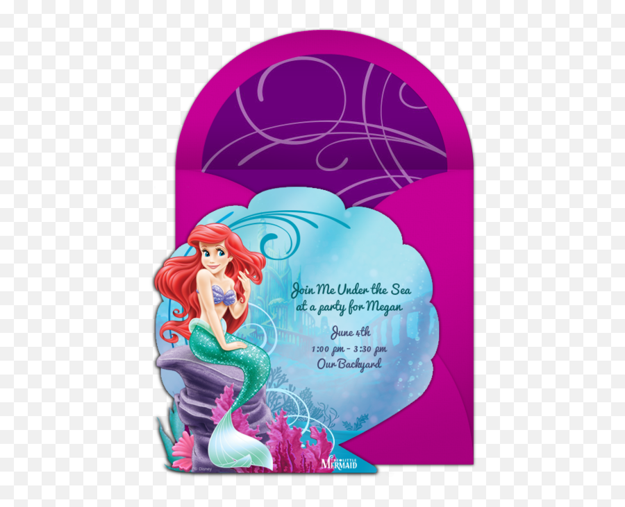 Free The Little Mermaid Online - Little Mermaid Invitation Ideas Png,Little Mermaid Icon