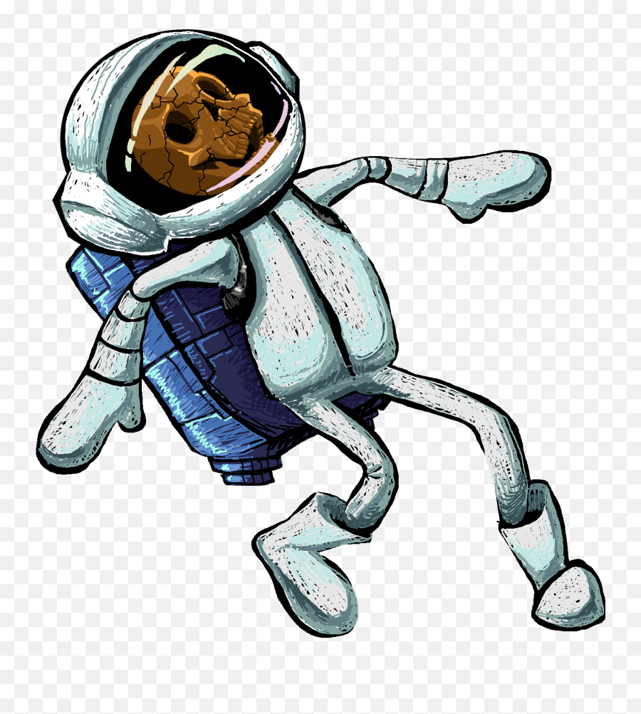 Lonely Astronaut - Free Astronaut Cartoon Character Png,Spaceman Icon