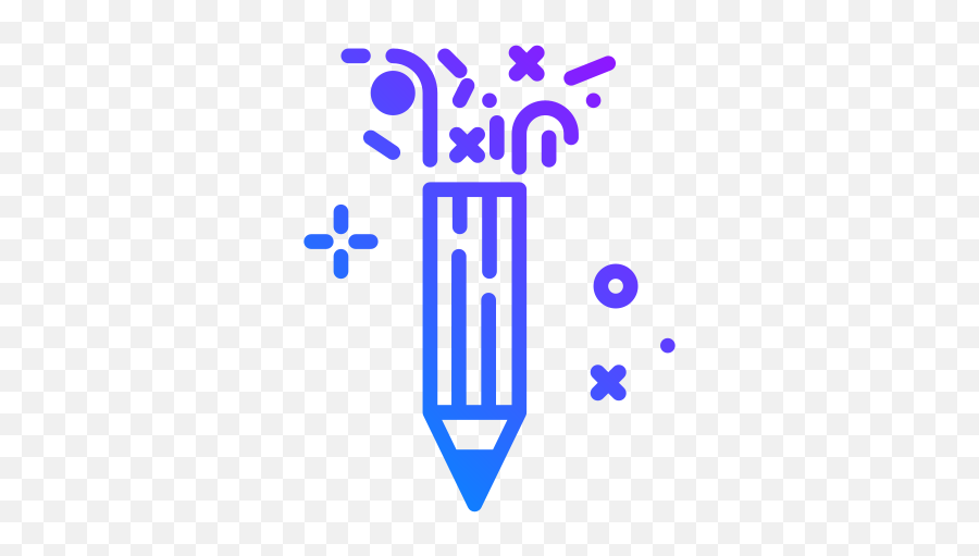 Suprise - Free Art And Design Icons Pencil Icon Purple And Blue Png,Suprise Icon