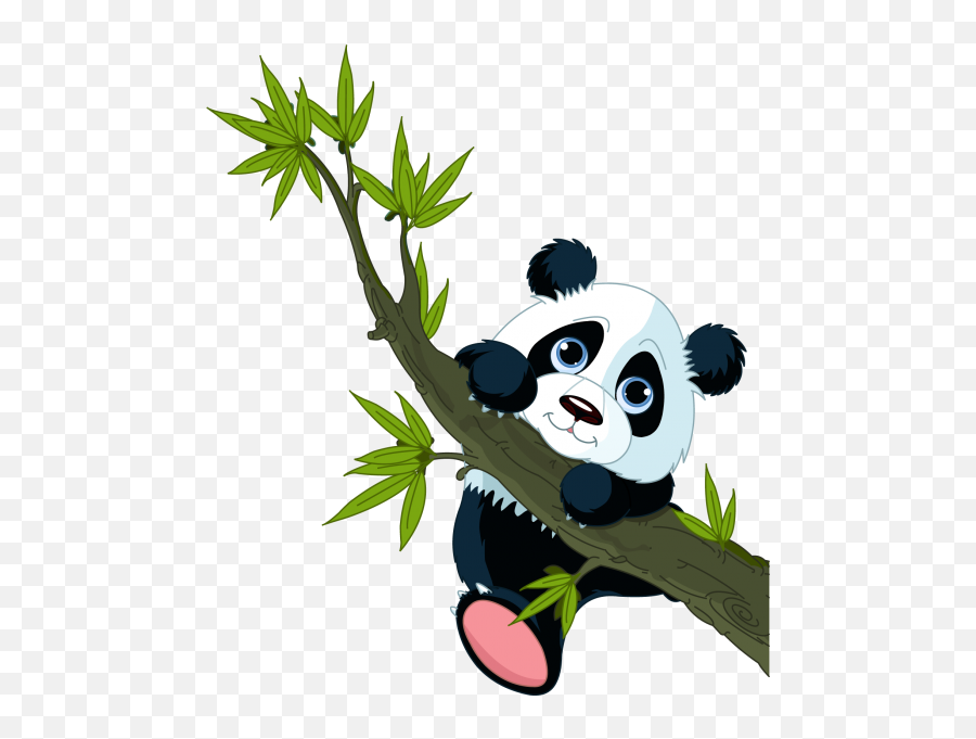 Library Of Climbing Cat Jpg Royalty Free Png Files - Clipart Transparent Background Panda,Cute Panda Png