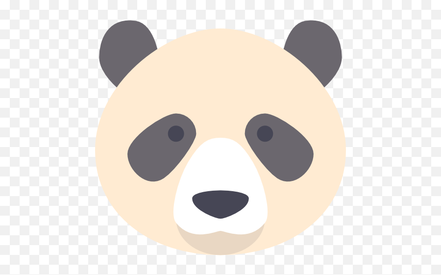 Panda Bear - Free Animals Icons Giant Panda Png,Bear Head Png