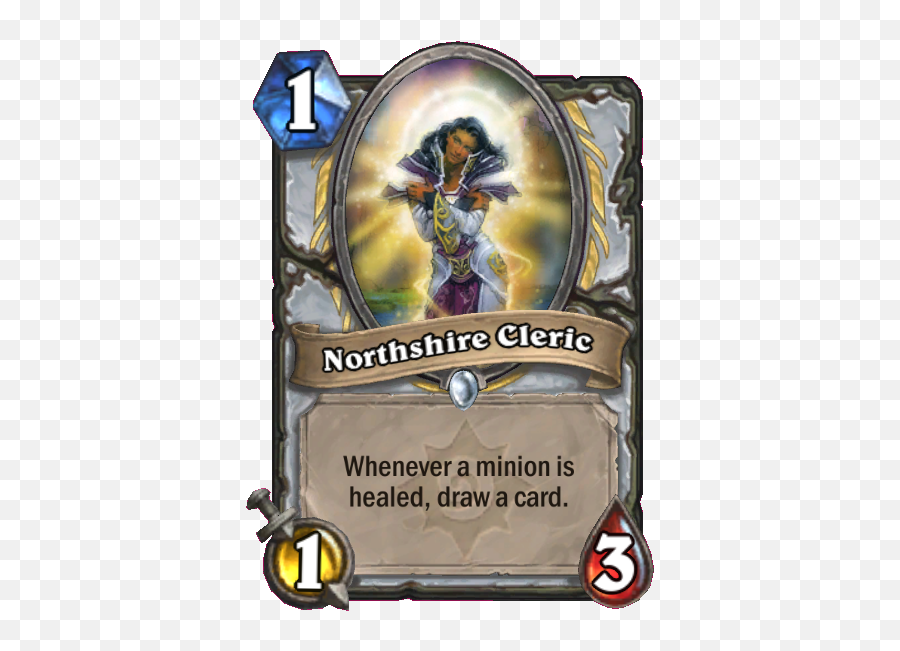 Northshire Cleric - Hearthstone Wiki Hearthstone Northshire Cleric Png,Clerc Icon 8 Power Reserve