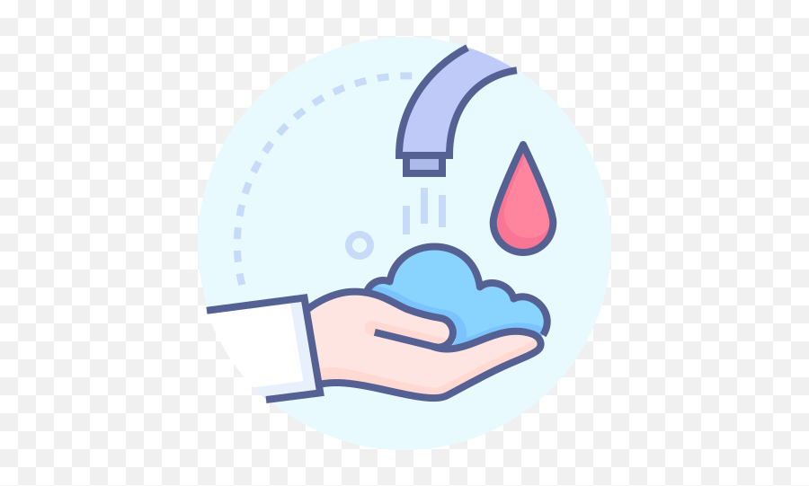 Button Wash Your Hands Soap Hygiene Coronavirus - Transparent Cartoon Hand Washing Icon Png,Quantify Icon