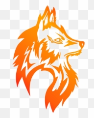 Hycon Os Official - Png Orange Wolf Logo