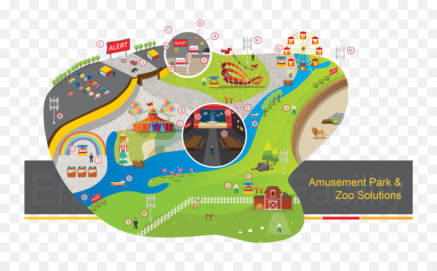 Zoos And Amusement Parks - Alertus Technologies Language Png,Amusement Park Icon