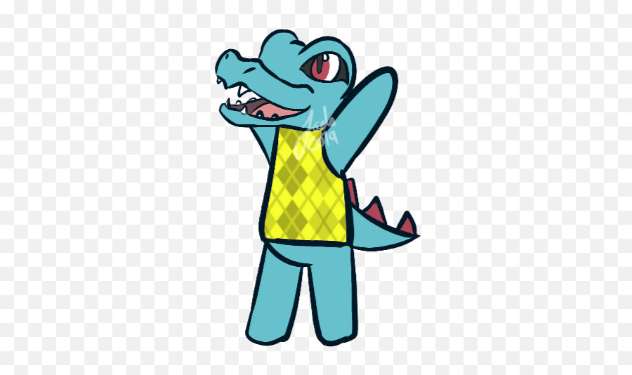 Villager Totodile - Cartoon Png,Totodile Png