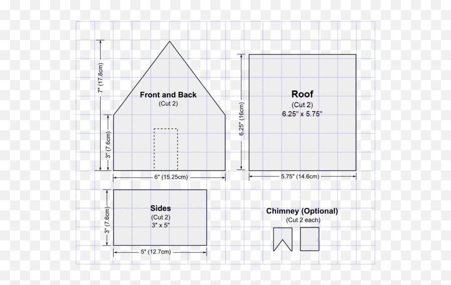 Gingerbread House Templates Printable Patterns U0026 Stencils - Vertical Png,Gingerbread House Icon