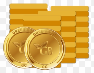 Green Bank Coin - True Freedom Starts With 10 Opening Balance Solid Png,Gold Coin Icon Png