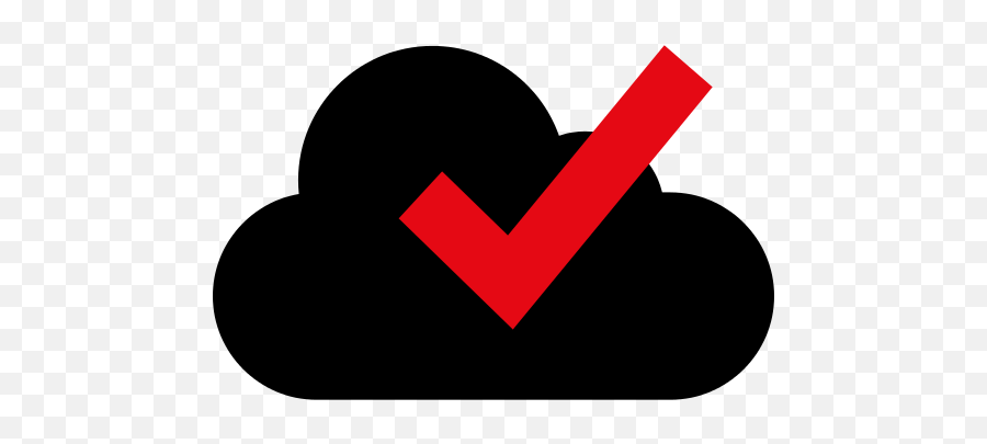 Cloud Check Mark Png Icon - Png Repo Free Png Icons Heart,Red Check Mark Png