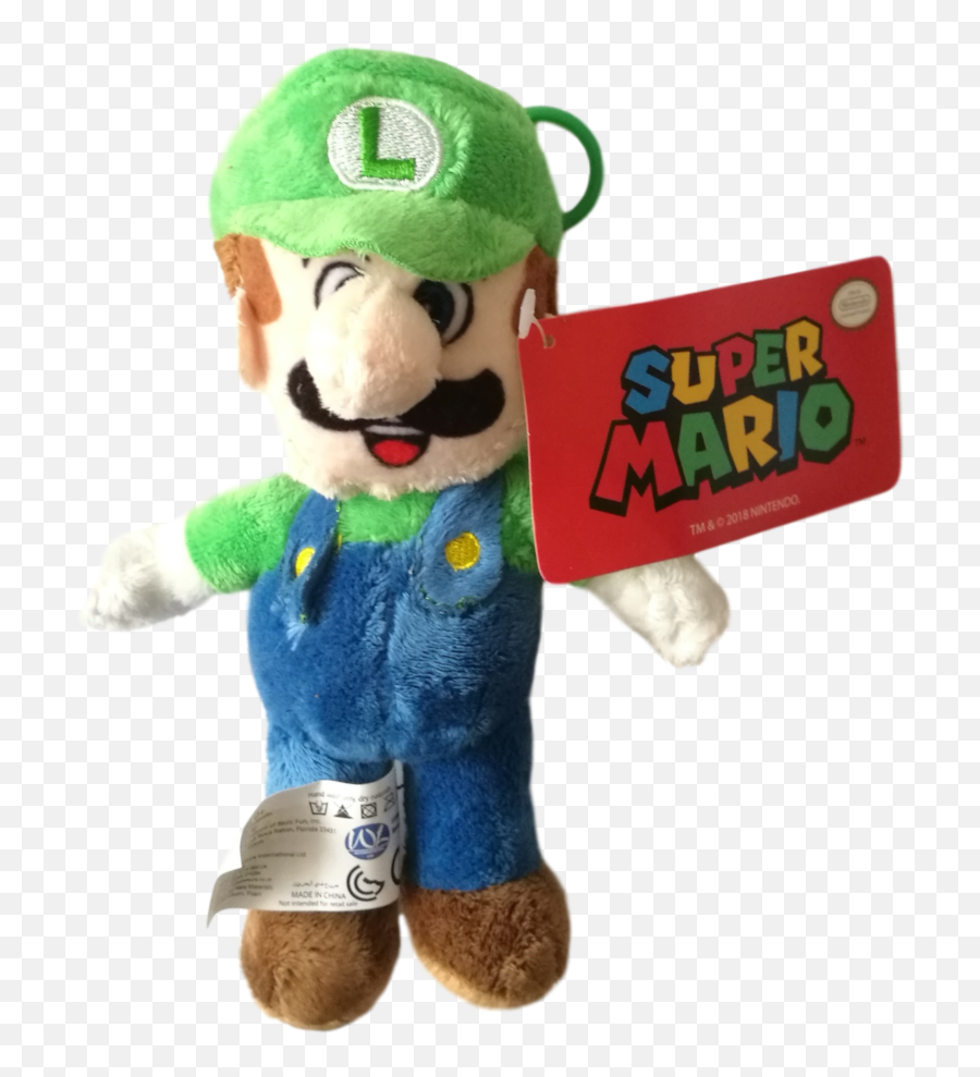 Super Mario Luigi Clip - Super Mario 3d Land Png,Luigi Plush Png