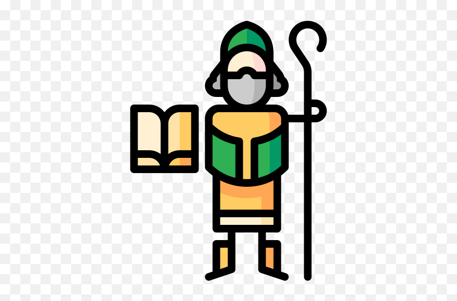 St Patrick - Free People Icons Exploradores Icono Png,Icon Of St Patrick