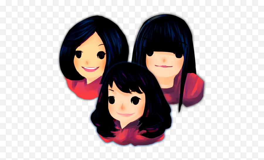 Three Girls Icon Free Images - Vector Clip Girls Icon Png,Natural Hair Icon