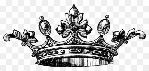 Crown Png Transparent Image - Vintage Clipart