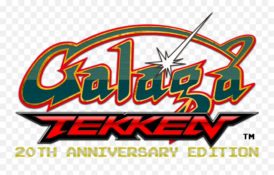 Galaga Tekken 20th Anniversary Edition Brings Crossover - Tekken Tag Tournament 2 Png,Tekken 5 Logo