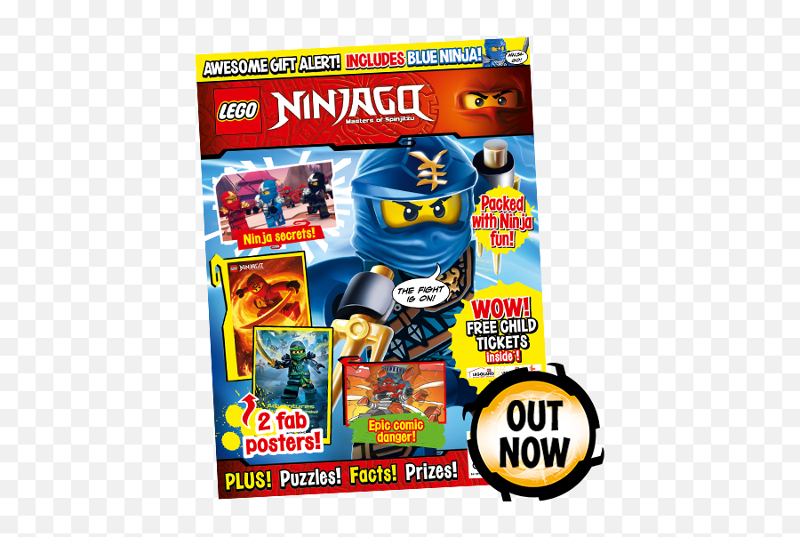 Lego Ninjago - Lego Ninjago Magazine Issue 4 Png,Ninjago Png