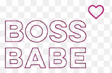 Boss Bossbabe Babe Bossbitch Bosslady Bos - Heart Png,Boss Baby Logo