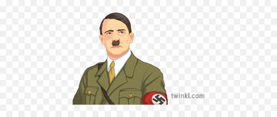 Adolf Hitler Portrait Ks3 Ks4 - Adolf Hitler Illustration Png,Adolf Hitler Png