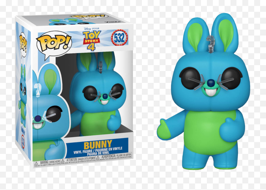 Toy Story 4 - Bunny Pop Vinyl Figure Ducky Bunny Funko Pop Toy Story 4 Png,Toy Story 4 Logo Png