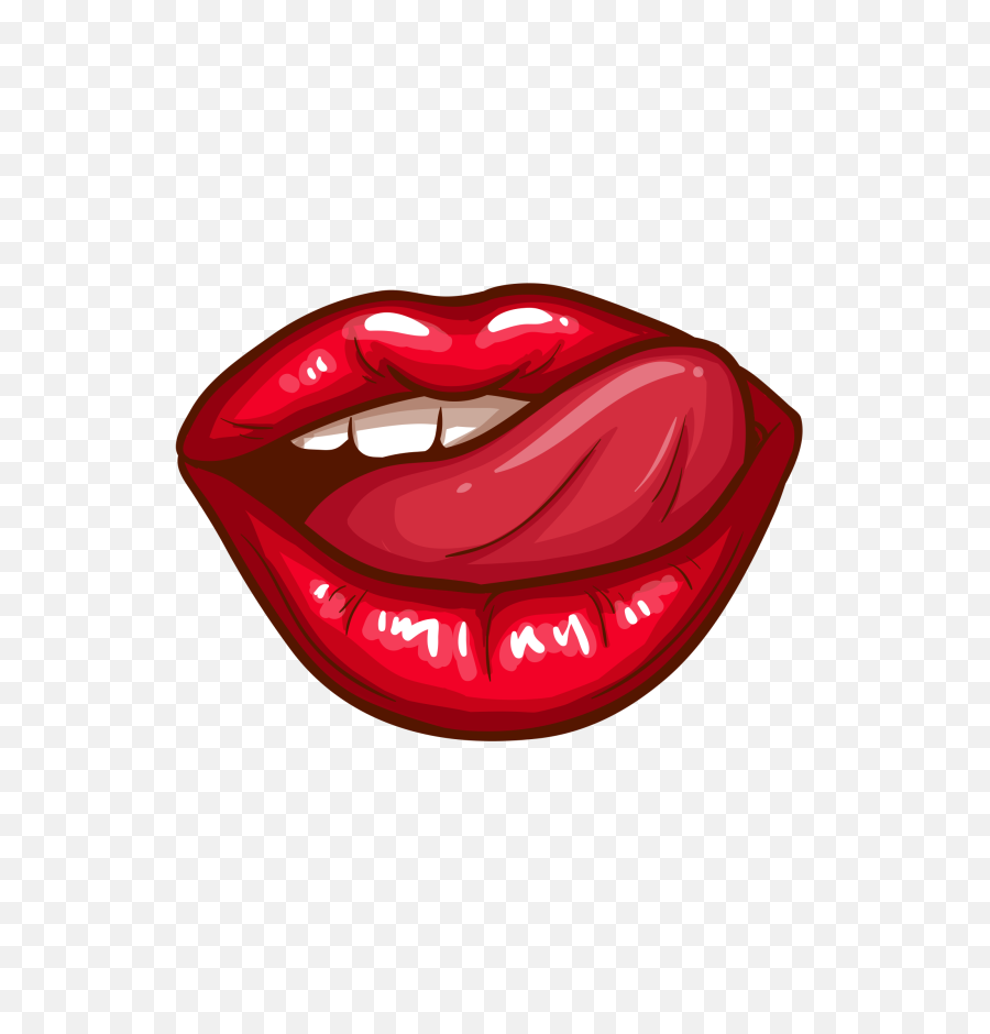 Naughty Lips Png Image Free Download - Cartoon Transparent Lips Png,Lips Png