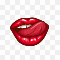 Naughty Lips Png Image Free Download - Cartoon Transparent