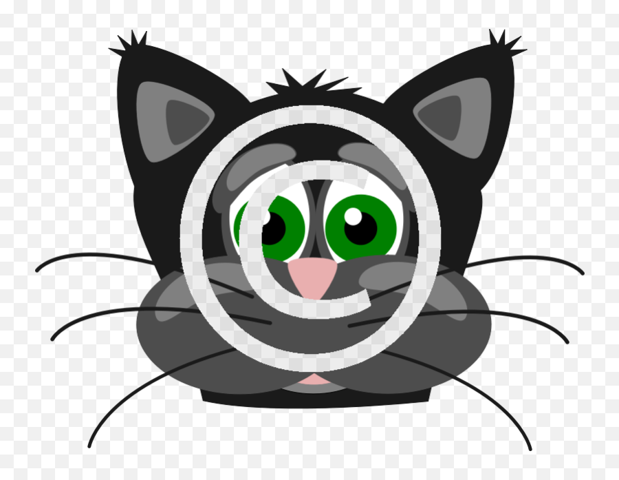 Sad Cat Head - Sad Cat Transparent Cartoon Png,Cat Head Png