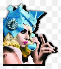 Lady Gaga Png - Telephone